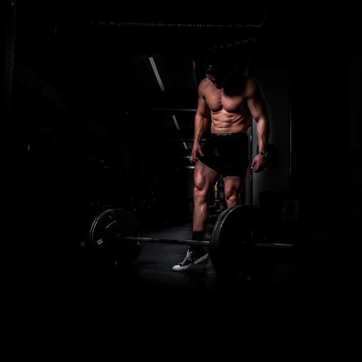 Professional gym interior with strength equipment